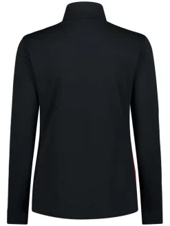 Fleecepullover in Schwarz