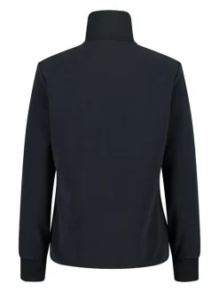 Fleecepullover in Schwarz