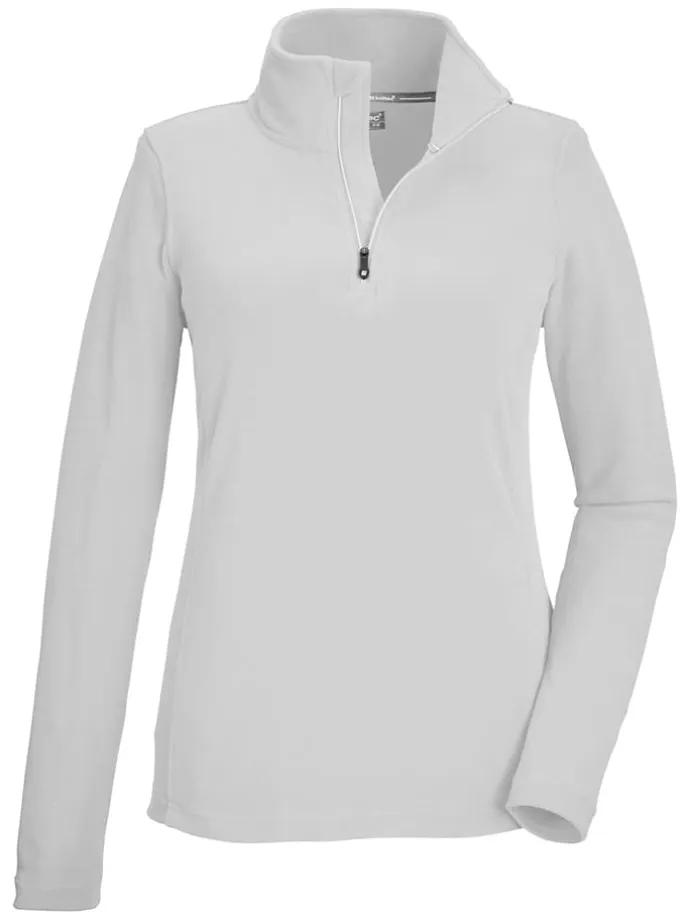 Fleecepullover in Weiß