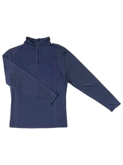 Fleecepullover "Lech" in Dunkelblau