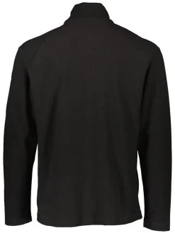 Fleecepullover "Montes" in Schwarz