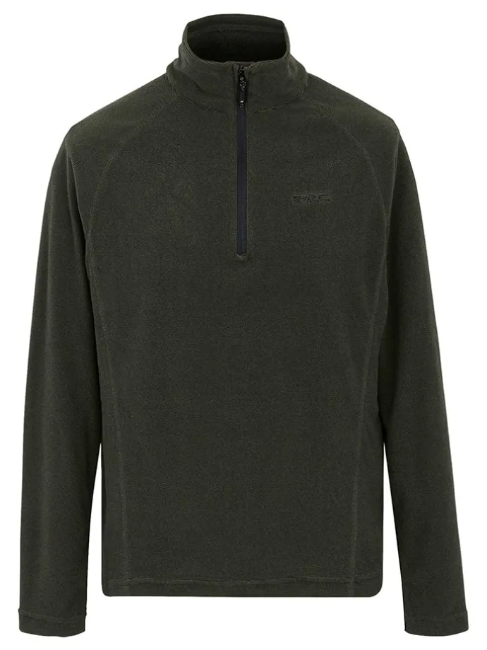 Fleecepullover "Montes" in Khaki