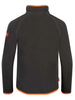 Fleecepullover "Nordland" in Schwarz