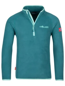 Fleecepullover "Nordland" in Blau