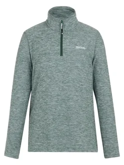 Fleecepullover "Sweethart Marl" in Grün