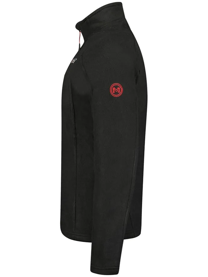 Fleecepullover "Tumai" in Schwarz