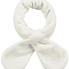 Fleece-Schal in Creme
