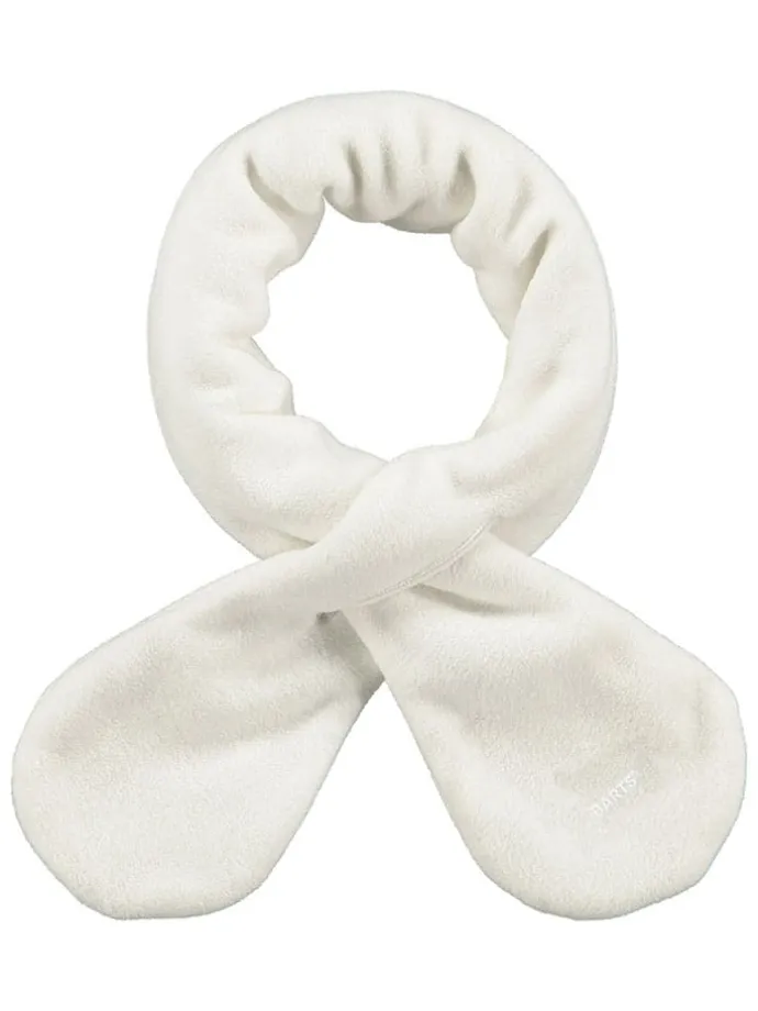 Fleece-Schal in Creme