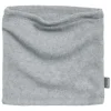 Fleece-Schlauchschal in Grau/Melange