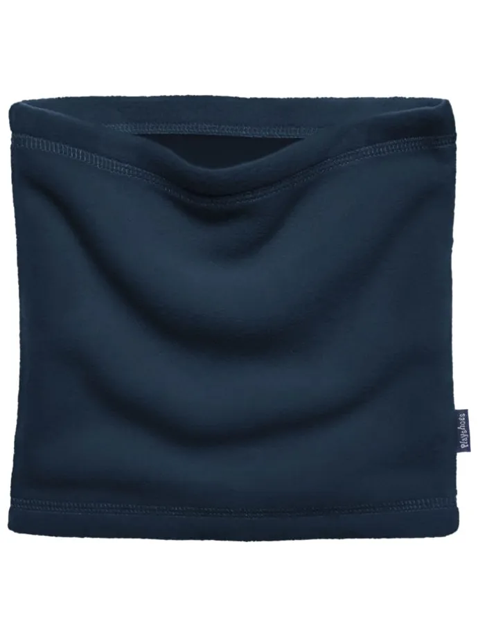 Fleece-Schlauchschal in Marine
