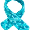 Fleece-Steckschal in Blau