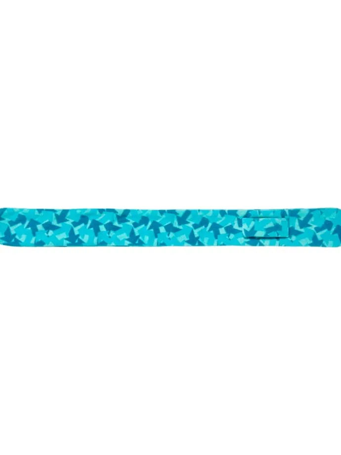 Fleece-Steckschal in Blau