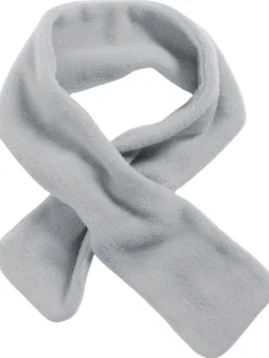 Fleece-Steckschal in Grau