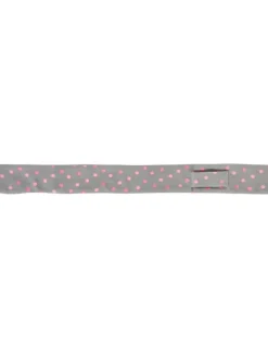 Fleece-Steckschal in Grau/ Rosa