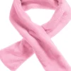 Fleece-Steckschal in Rosa