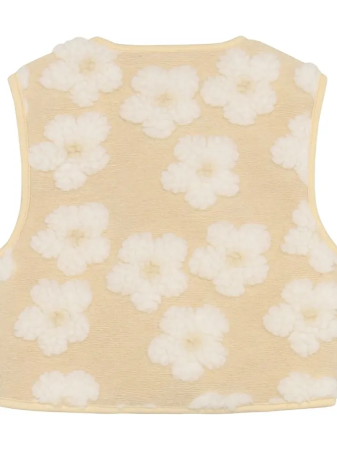 Fleeceweste in Beige