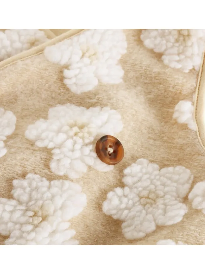 Fleeceweste in Beige