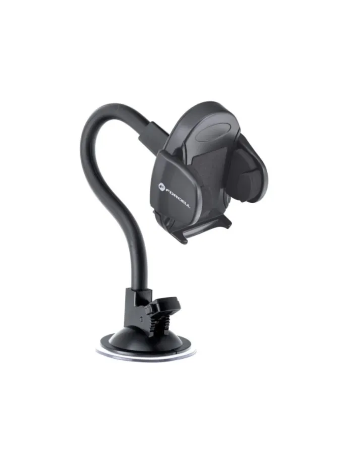 FORCELL Autohalterung Oval mit Bogenarm 27cm Saugnapf