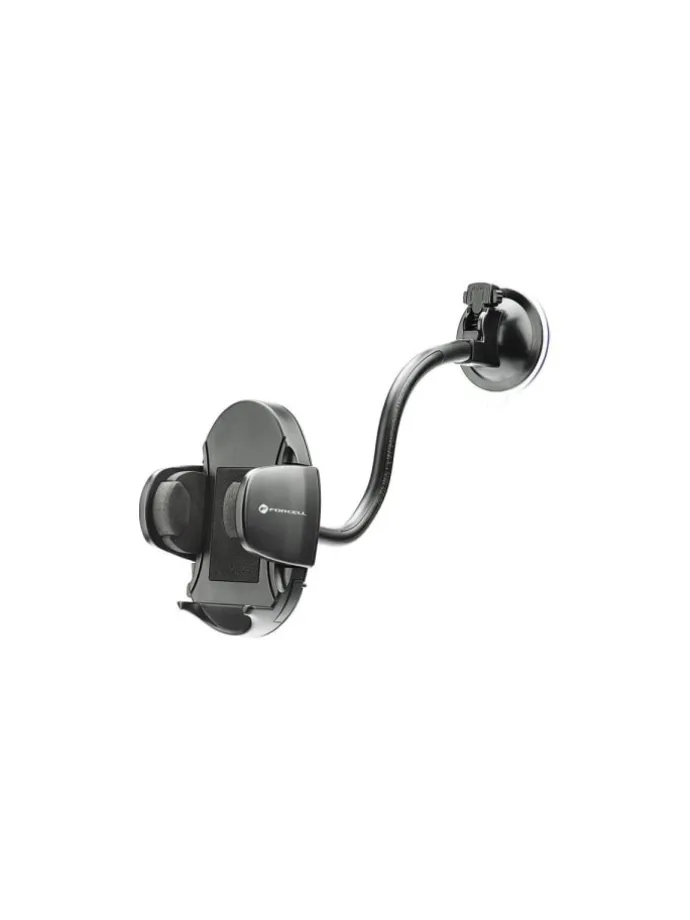 FORCELL Autohalterung Oval mit Bogenarm 27cm Saugnapf