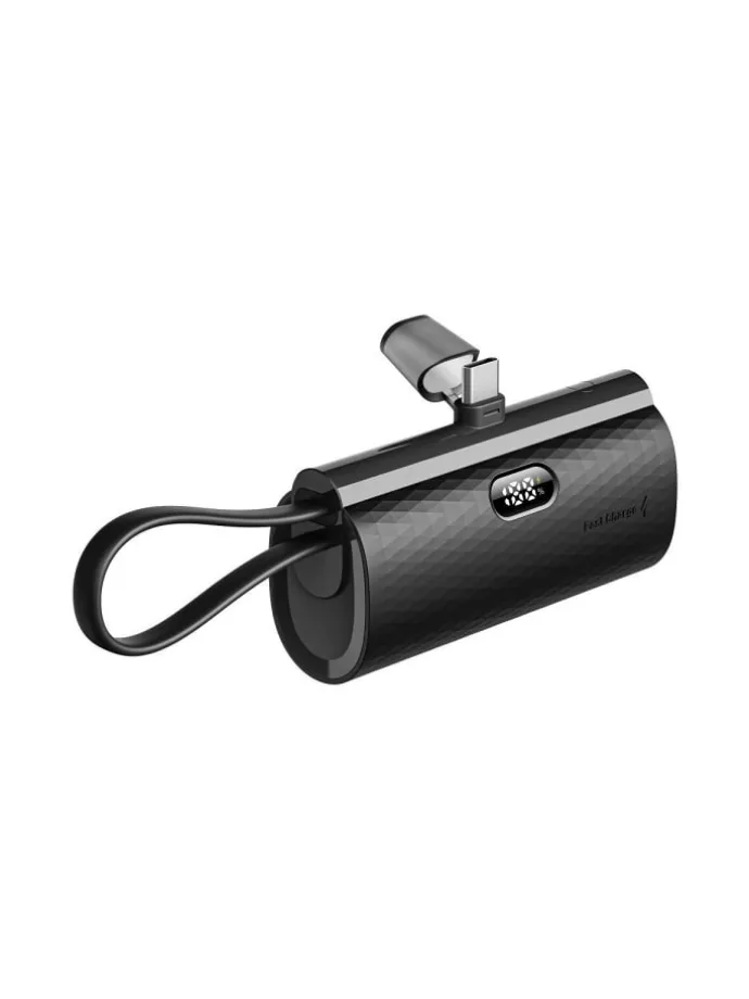 FORCELL Powerbank 5000mAh USB-C PD 20W Schwarz