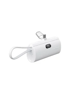 FORCELL Powerbank 5000mAh USB-C PD 20W Weiß