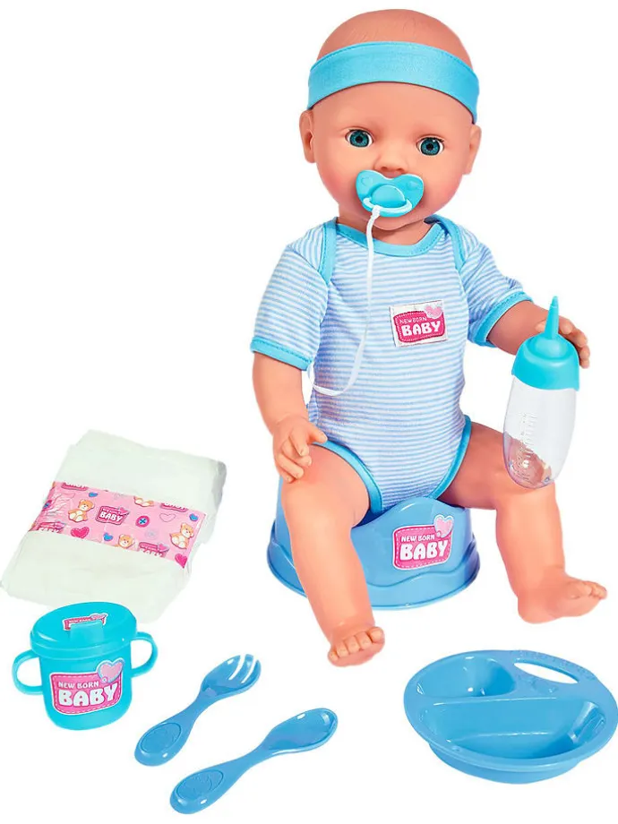 Funktions-Babypuppe mit Zubehör - ab 3 Jahren
