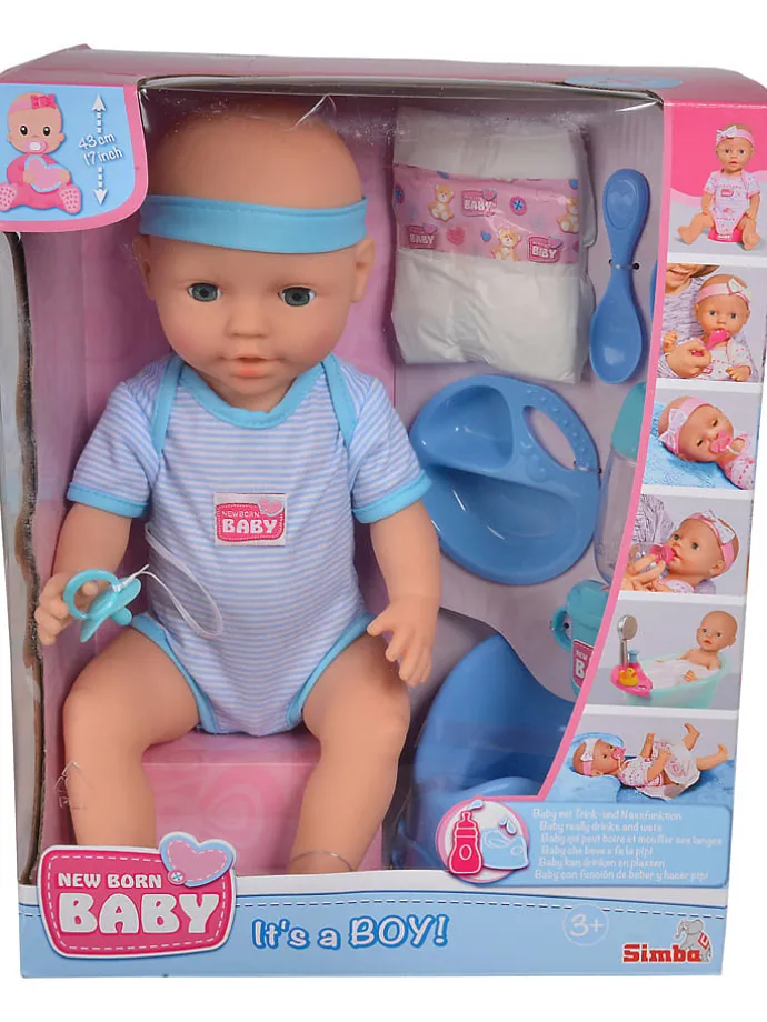 Funktions-Babypuppe mit Zubehör - ab 3 Jahren