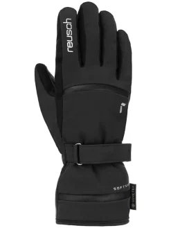 Funktionsfingerhandschuhe "Alessia" in Schwarz