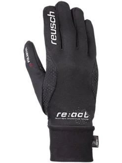 Funktionsfingerhandschuhe "Lhasa TOUCH-TEC" in Schwarz/ Silber