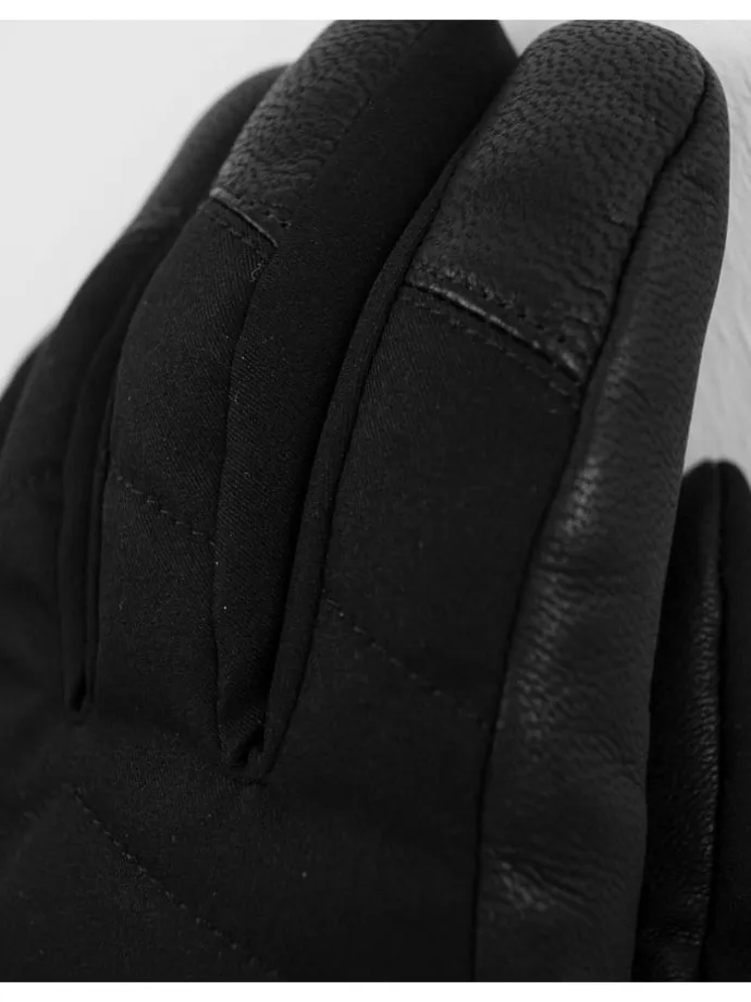 Funktionsfingerhandschuhe "Nadia" in Schwarz