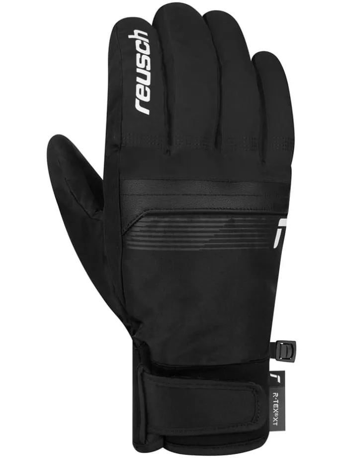 Funktionsfingerhandschuhe "Snow Pilot" in Schwarz