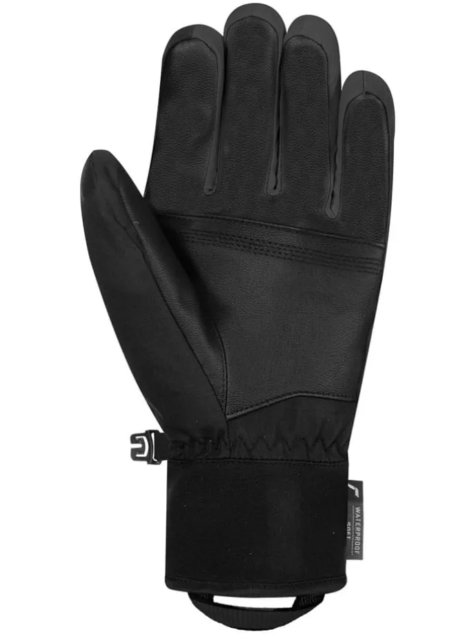 Funktionsfingerhandschuhe "Snow Pilot" in Schwarz