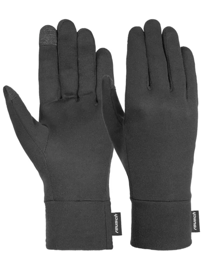 Funktionsfingerhandschuhe "Silk liner TOUCH-TEC" in Anthrazit