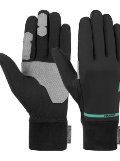 Funktionsfingerhandschuhe "Hike & Ride" in Schwarz