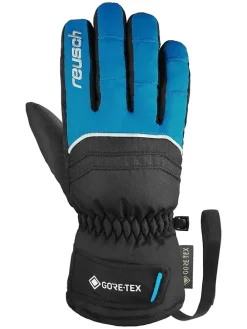Funktionsfingerhandschuhe "Teddy GORE-TEX" in Schwarz/ Blau