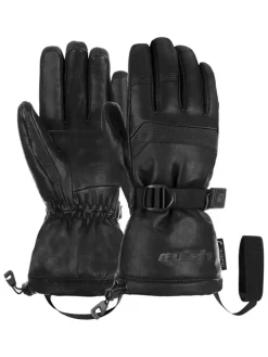 Funktionsfingerhandschuhe "Fullback" in Schwarz
