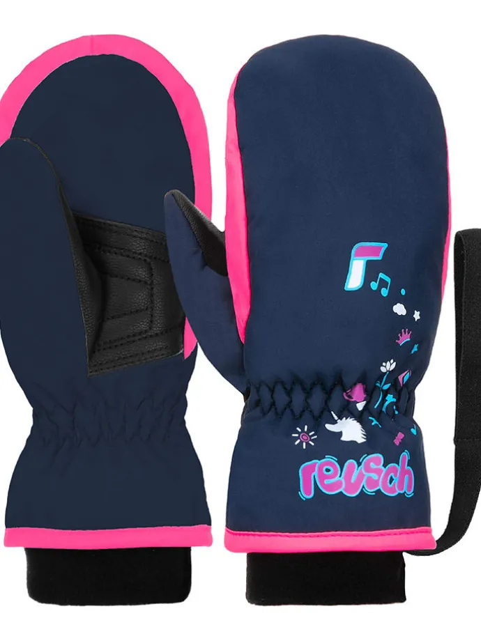 Funktionsfäustlinge "Reusch Kids" in Pink/ Dunkelblau