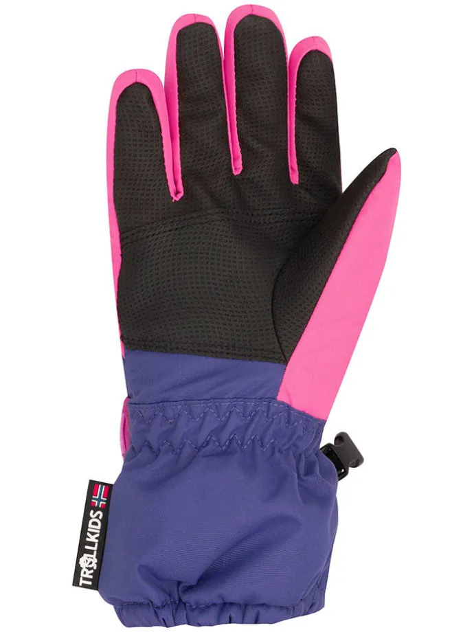 Funktions-Handschuhe "Troll" in Pink/ Lila