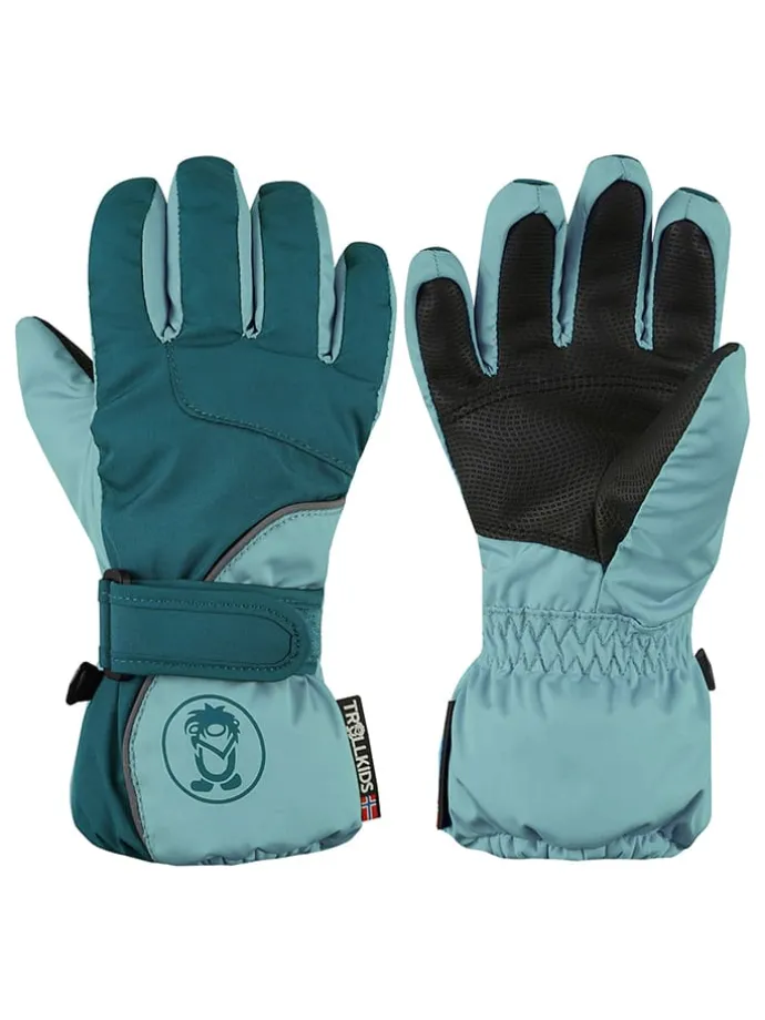 Funktions-Handschuhe "Troll" in Petrol/ Türkis