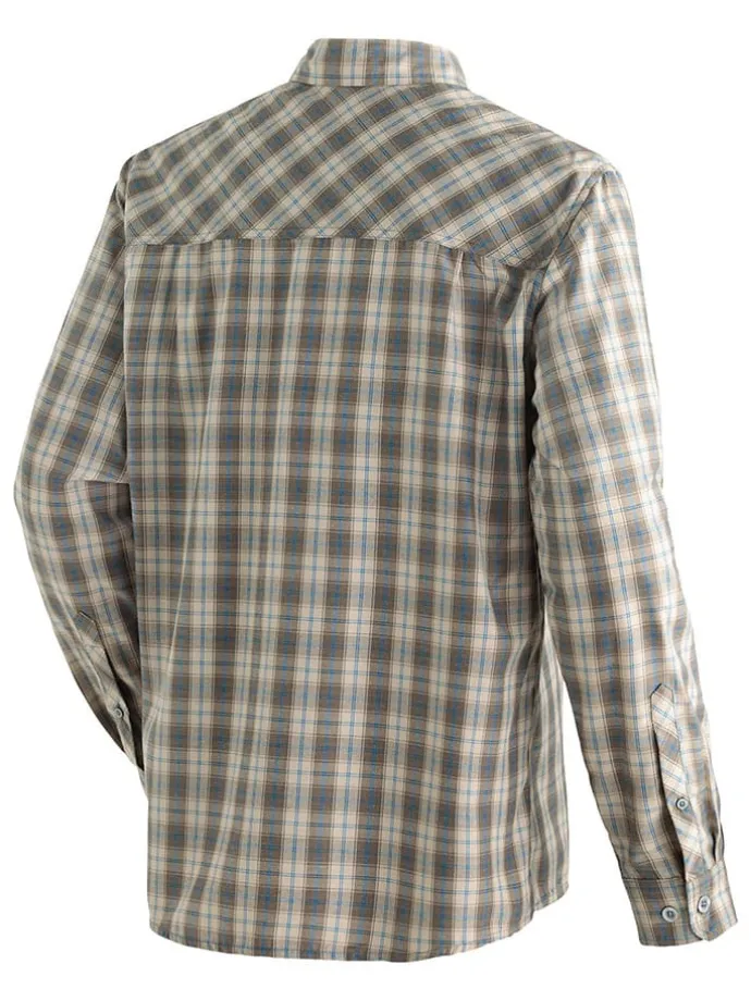 Funktionshemd "Claas" - Regular fit - in Beige/ Grau