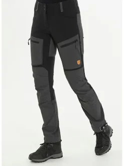 Funktionshose "Kodiak" in Schwarz/ Grau