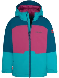 Funktionsjacke "Hardanger" in Türkis/ Pink