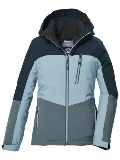 Funktionsjacke in Hellblau/ Dunkelblau