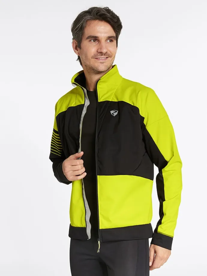 Funktionsjacke "Nogah" in Grün/ Schwarz