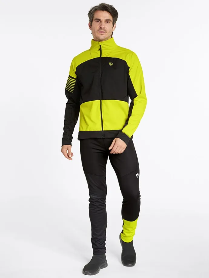 Funktionsjacke "Nogah" in Grün/ Schwarz