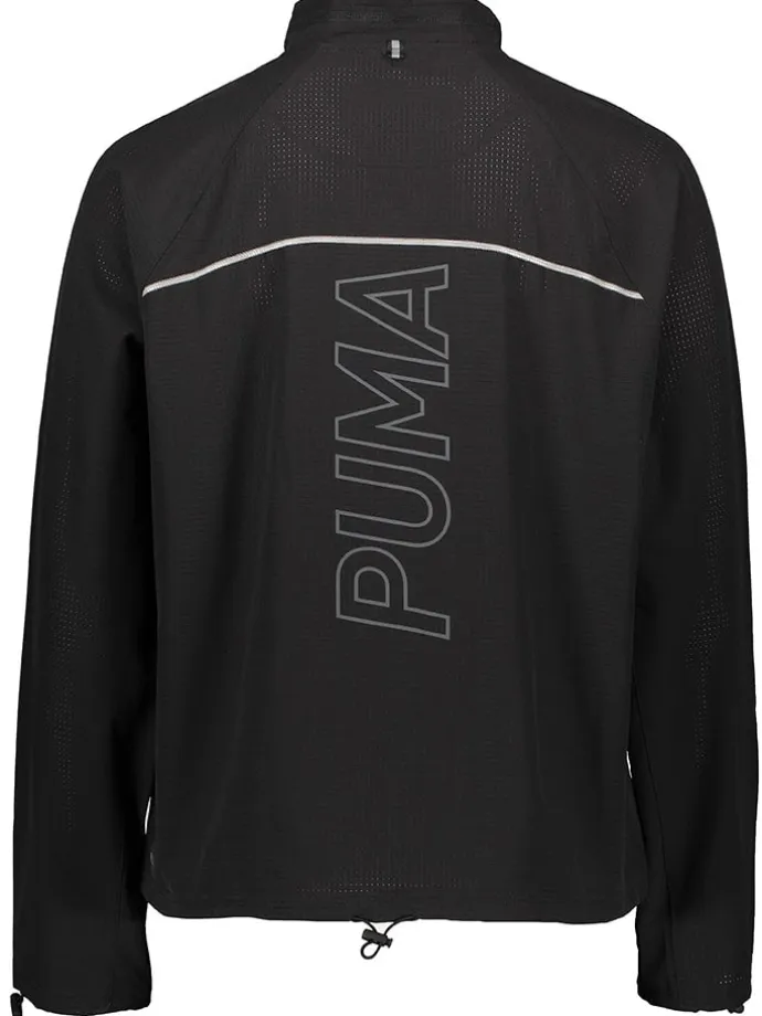Funktionsjacke "Run" in Schwarz
