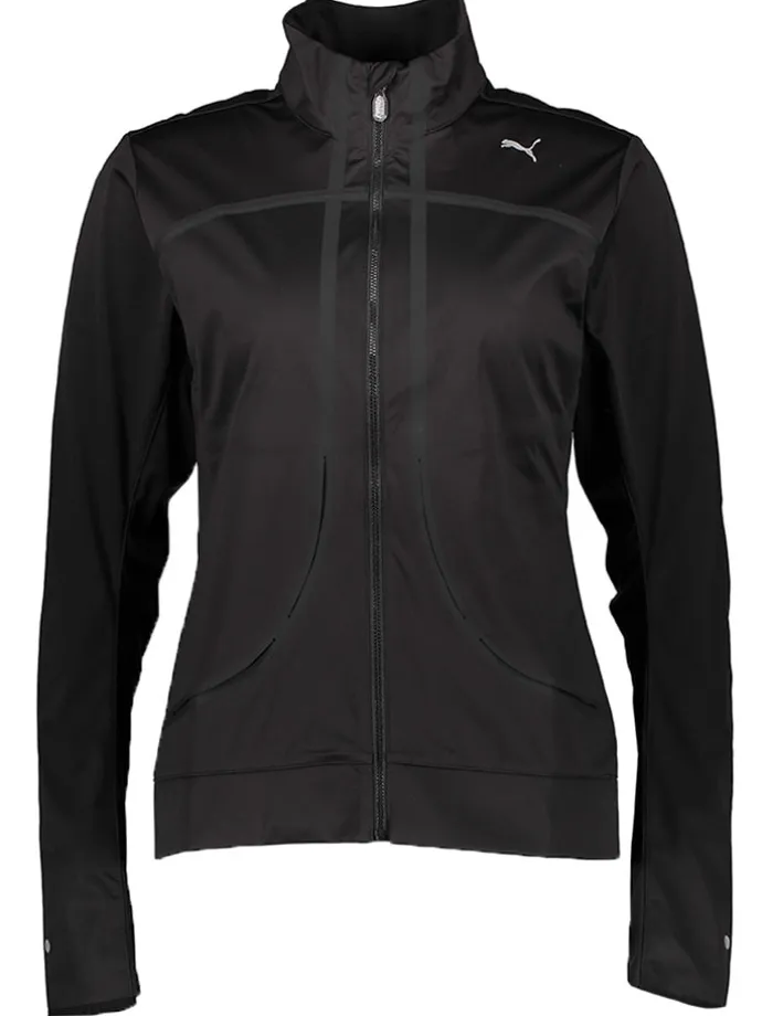 Funktionsjacke "Vent" in Schwarz