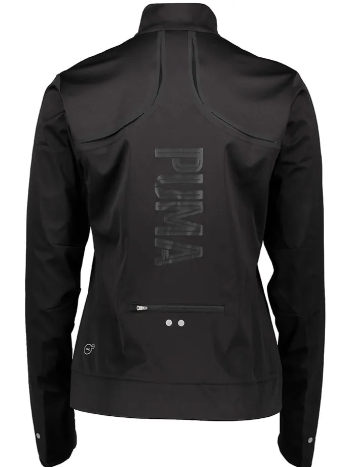 Funktionsjacke "Vent" in Schwarz