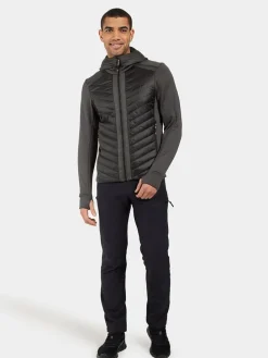 Funktionsjacke "Zuko" in Grau/ Schwarz
