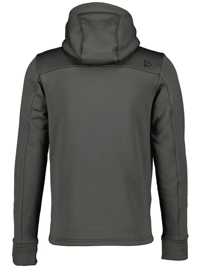 Funktionsjacke "Zuko" in Grau/ Schwarz